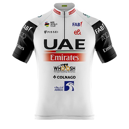 Camisa Ciclismo Masculina Manga Curta Pro Tour UAE