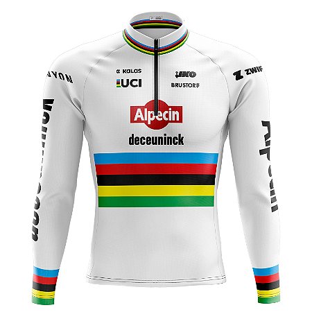 Camisa Ciclismo Masculina Manga Longa Pro Tour Alpecin UCI