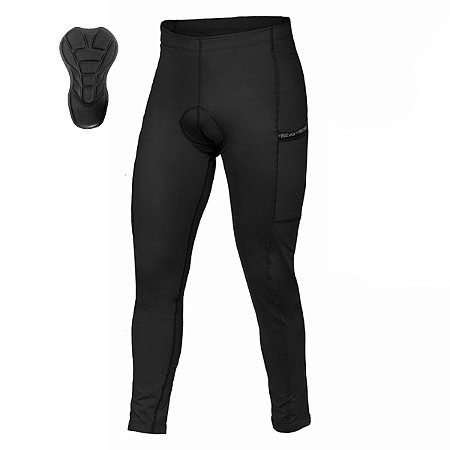 Calça Ciclismo Mountain Bike Masculina Forro em Espuma