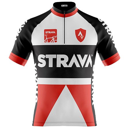 Camisa Ciclismo Moutain Bike Strava Dry Fit Proteção UV+50