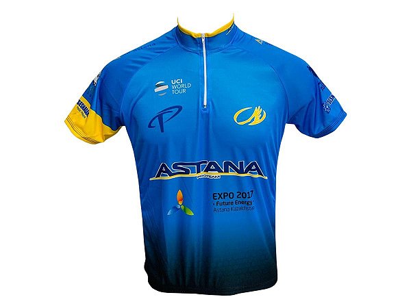 Camisa Ciclismo MTB Astana Pro Team