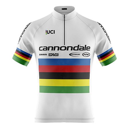 Camisa Ciclismo Montain Bike Cannondale UCI Dry Fit Proteção UV+50