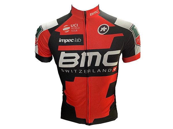 Camisa Ciclismo Mountain Bike BMC Zíper Full