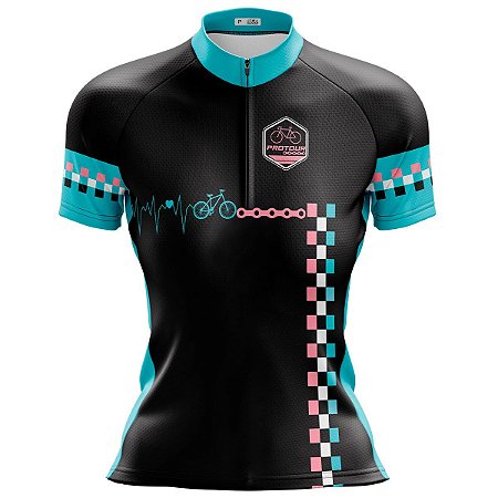 Camisa Ciclismo Mountain Bike Feminina Racing
