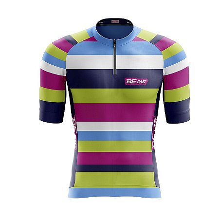 Camisa Ciclismo Mountain Bike Feminina Colorida