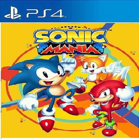 Sonic Mania PS4 - Loja Tatu Games - Jogos para Ps3, Ps4, Xbox 360 e Xbox One