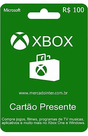 xbox one 100 gift card