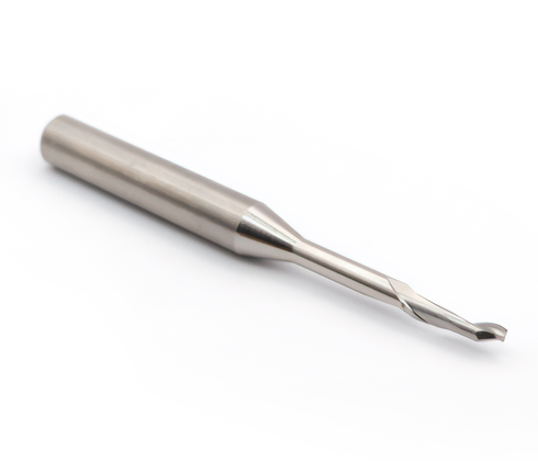 Fresa de 1 corte helicoidal - 4mm - HSS-E - para pantógrafo