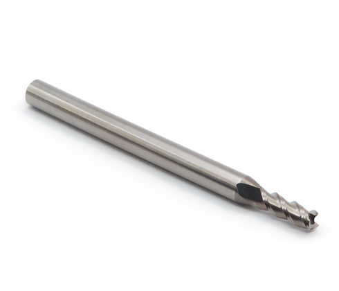 Fresa de 3 cortes helicoidais - 3mm - Metal duro - HRC55