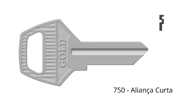 Chave Yale 750 Aliança ( Unidade )