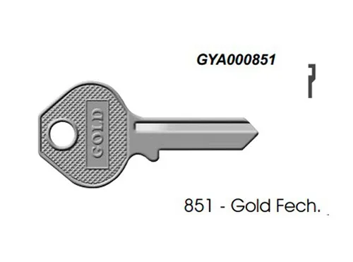 Chave Yale 851 Gold ( Unidade )