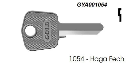 Chave Yale 1054 Haga ( Unidade )