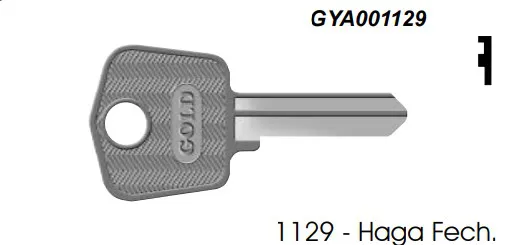 Chave Yale 1129 Haga ( Unidade )
