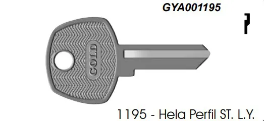 Chave Yale 1195 Hela ( Unidade )