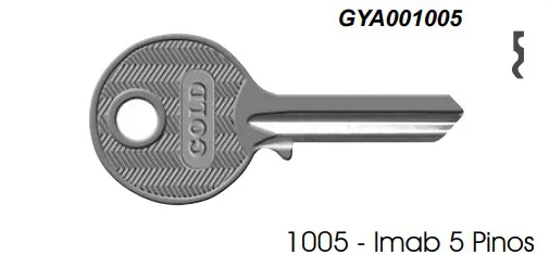 Chave Yale 1005 Imab ( Unidade )