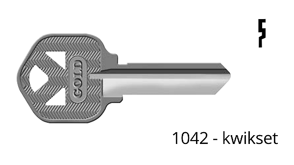 Chave Yale 1042 Kwikset ( Unidade )