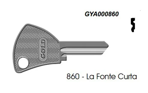 Chave Yale 860 Lafonte ( Unidade )