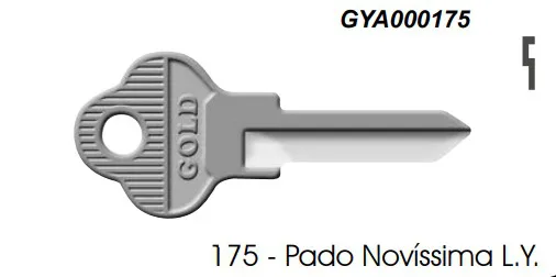Chave Yale 175 Pado ( Unidade )