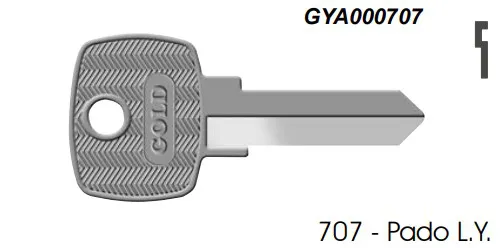 Chave Yale 707 Pado ( Unidade )
