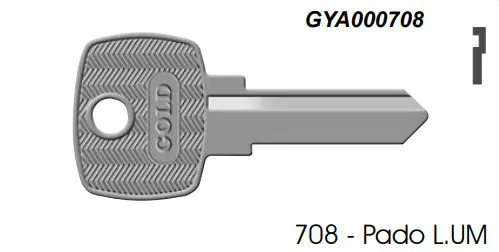Chave Yale 708 Pado ( Unidade )