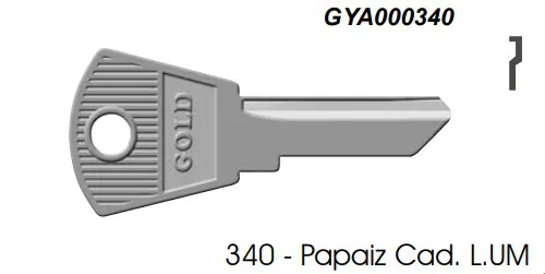 Chave Yale 340 Papaiz ( Unidade )