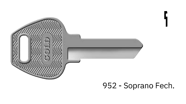 Chave Yale 952 Soprano ( Unidade )
