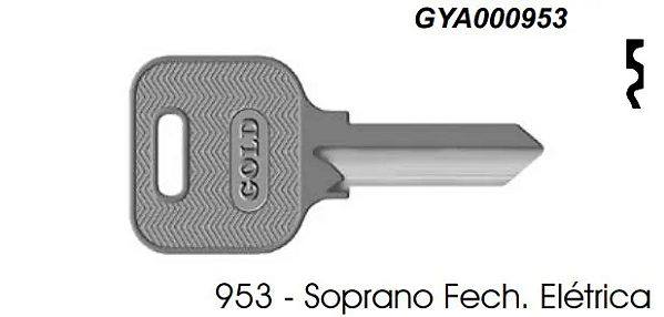 Chave Yale 953 Soprano ( Unidade )