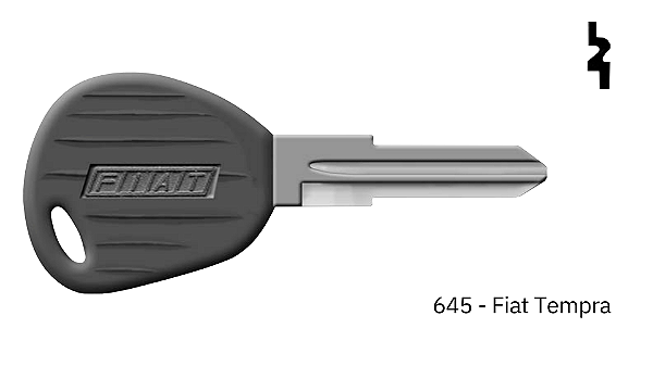 Chave Auto 645 Fiat ( Unidade )