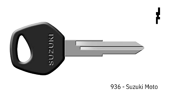 Chave Moto 936 Suzuki ( Unidade )