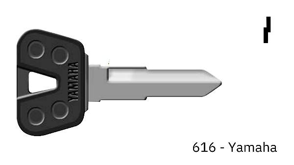 Chave Moto 616 Yamaha ( Unidade )