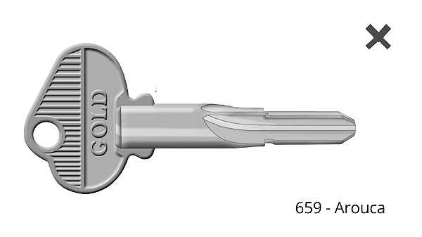 Chave Tetra 659 Arouca ( Unidade )