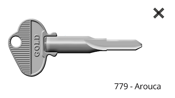 Chave Tetra 779 Arouca ( Unidade )