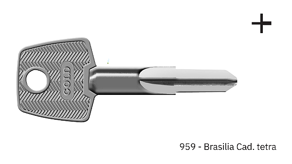 Chave Tetra 959 Brasilia ( Unidade )