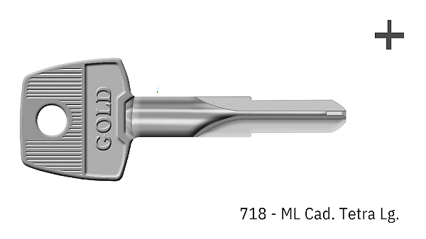 Chave Tetra 718 Milano ( Unidade )