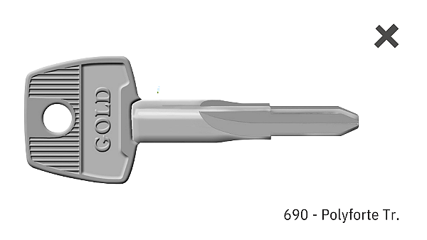 Chave Tetra 690 Polyforte ( Unidade )