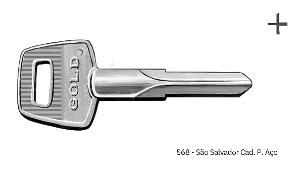 Chave Tetra 568 São Salvador ( Unidade )