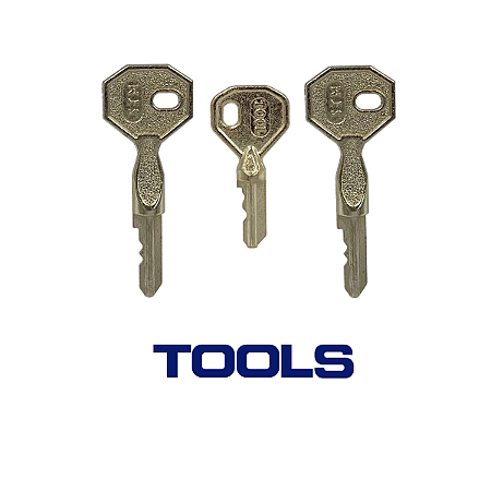 Kit De Chaves Virgens Tools Tetra 30 Unidades