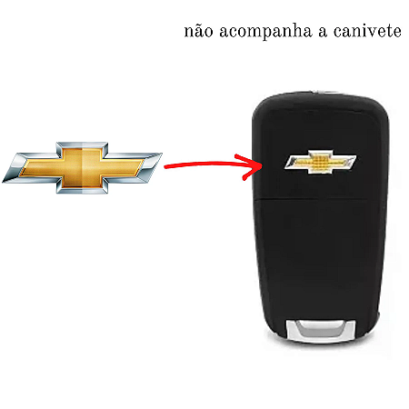 Logo em alumínio Chevrolet