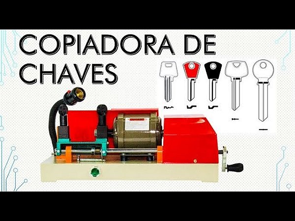 Copiadora De Chaves Yale Manual e Automática 120W - 220V