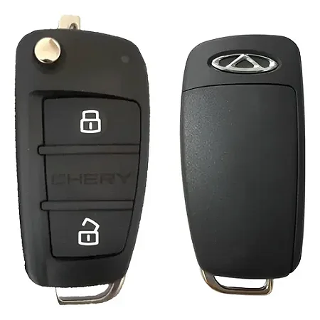 Carcaça Original Chave Canivete Chery Tiggo - Com Lâmina