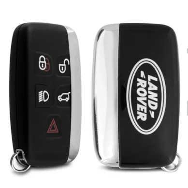 Carcaça Chave Land Rover Discovery 4 Range Evoque Lisa Com Logo