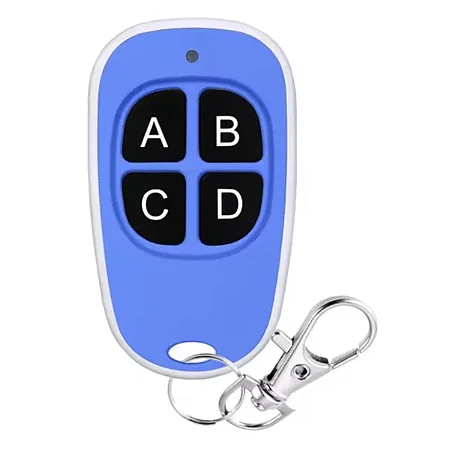 Controle de portão Clonador 433 MHz Azul