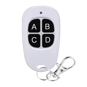 Controle de portão Clonador 433 MHz Branco