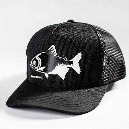 Boné Tamba Black Edition Made in Fishing ® - Original - Preto