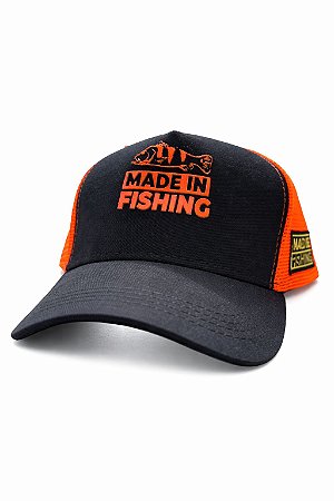 Boné MF Edition Classic ® - Original - Preto/Laranja