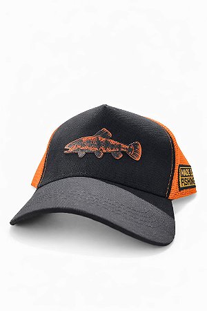 Boné MF Edition Traíra ® - Original - Preto/Laranja