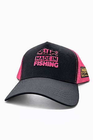 Boné MF Edition Classic ® - Original - Preto/Rosa