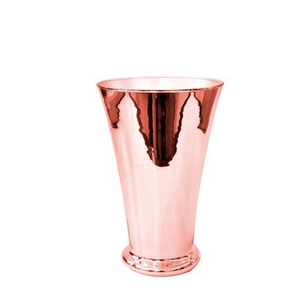 Vaso Decorativo Vidro Estilo Barcelona Rose