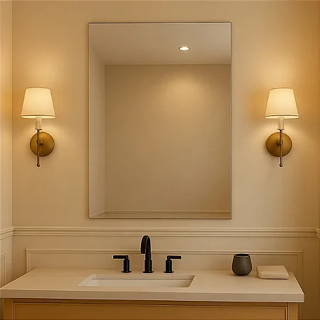 Espelho Vildrex Florença 70x50cm Lapidado Design Moderno