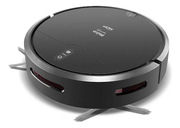 Aspirador de pó robô philco 3 em 1 pas23 Com Mop Preto